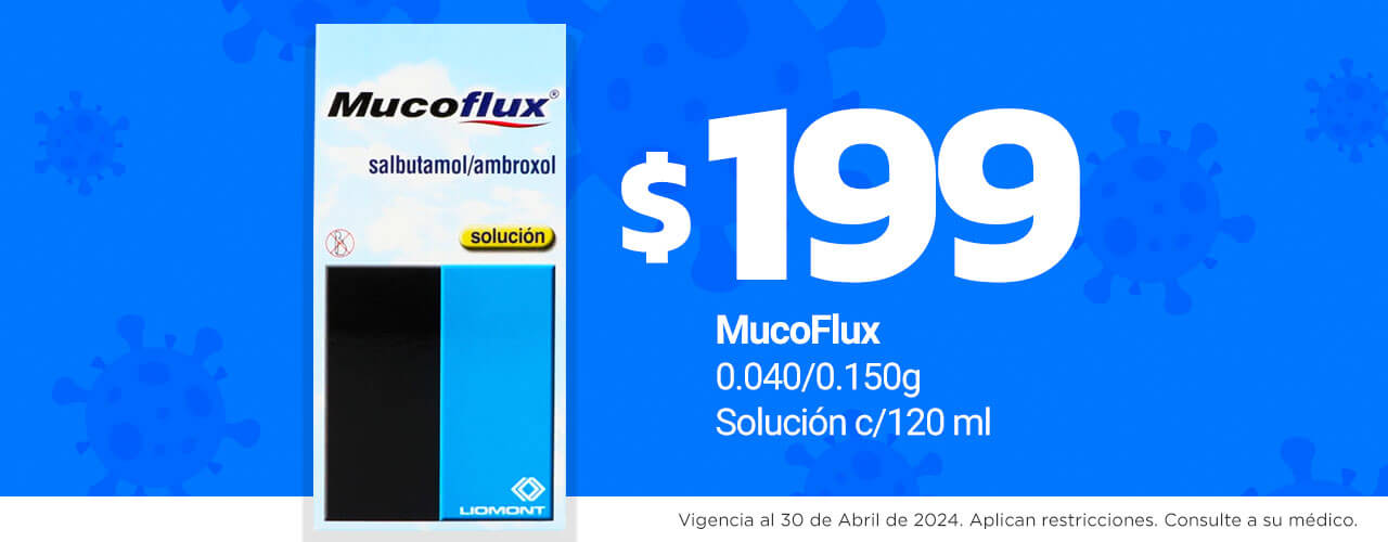 MUCOFLUX 0.040/0.150 G C/ 120 ML SOL LIOMONT