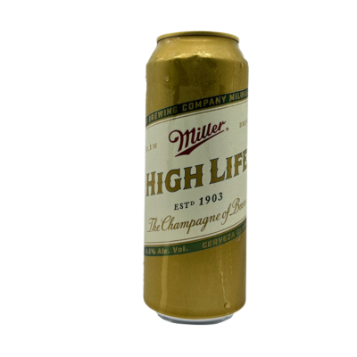 Miller High Life Beer 710 ml. Can.