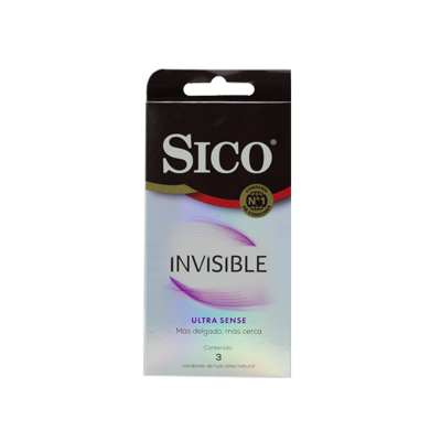 Sico Invisible condoms 3 pieces