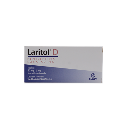 Laritrol D 10 tablets