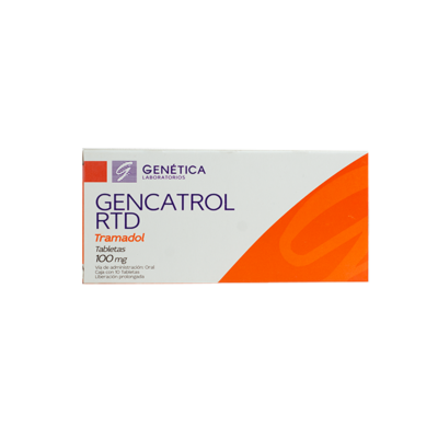 GENCATROL RTD 100 MG C/ 10 TAB GENETICA