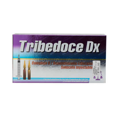 Tribedoce DX 3 vials