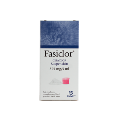 Fasiclor 375 mg. Suspension 50 ml.