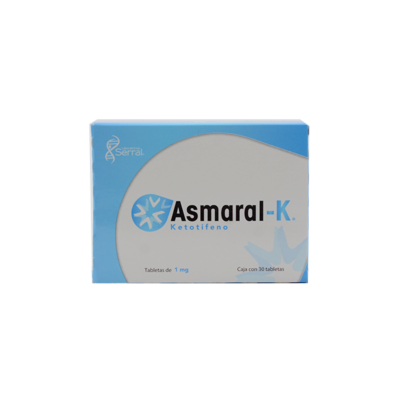 Asmaral-K 1 mg. 30 tablets