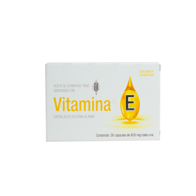 Vitamin E 850 mg. 30 capsules