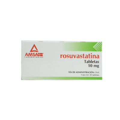 Rosuvastatina 10 mg. 30 tablets