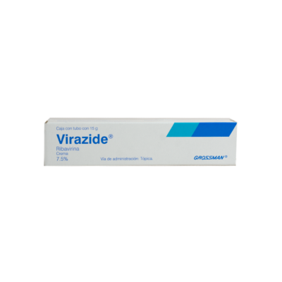 VIRAZIDE 7.5 % C/ 15 GR CREMA LOGISTICA VALEANT
