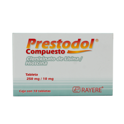 Prestodol Compuesto 250 mg./10 mg. 10 tablets