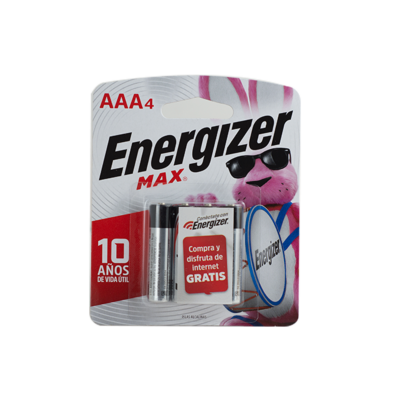Energizer Max AAA battery 4 pcs.