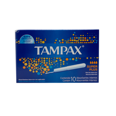 Tampax Pearl Super Plus Tampons 10 ct.