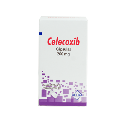 Celecoxib 200 mg. 20 capsules.