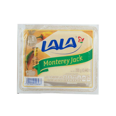 Lala Monterrey Jack cheese 200 gr.