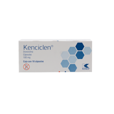 Kenciclen 100 mg. 10 capsules