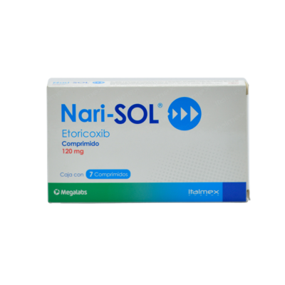 Nari-SOL 120 mg. 7 tablets