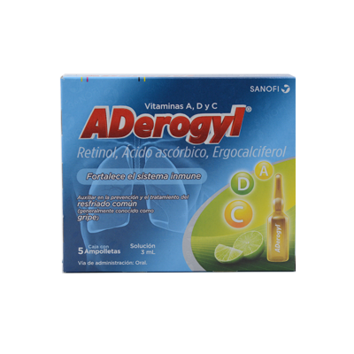 ADEROGYL 15  C/ 5 AMP SANOFI AVENTISWINT
