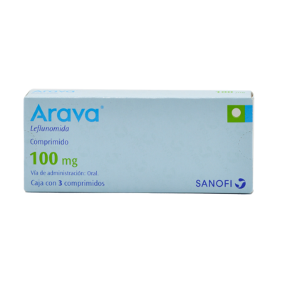 Arava 100 mg. 3 tablets