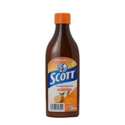 Scott emulsion 200 ml. Orange flavor