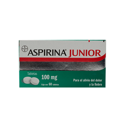 Aspirina Junior 100 mg. 60 tablets