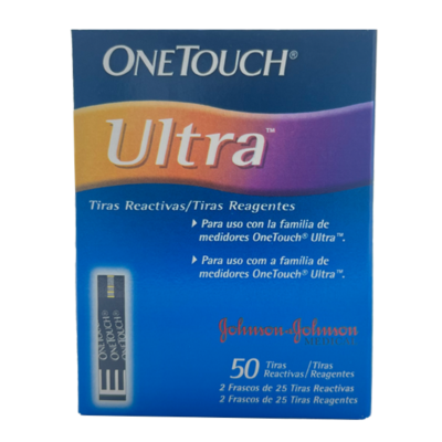 One Touch Ultra Test Strips 50 pieces