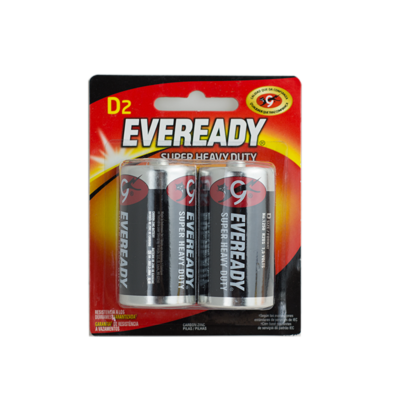 Eveready D Alkaline Battery 2 pcs.