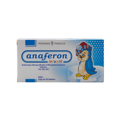 ANAFERON INF 12/30/50C  C/ 20 TAB DNA PHARMACEUTICALS
