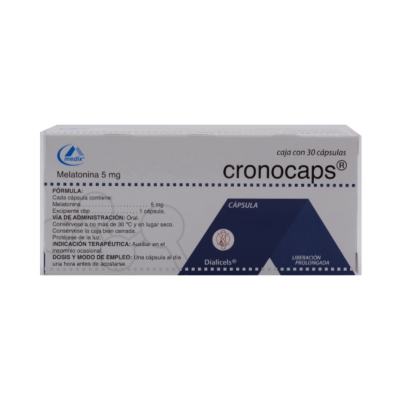 Chronocaps 5mg. 30 capsules