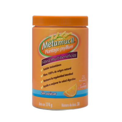 Metamucil 174 gr. Orange flavor