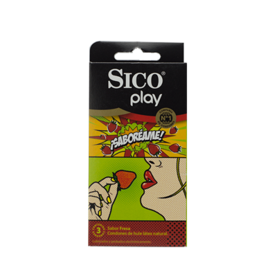 Sico Condoms Saboreame 3 pieces