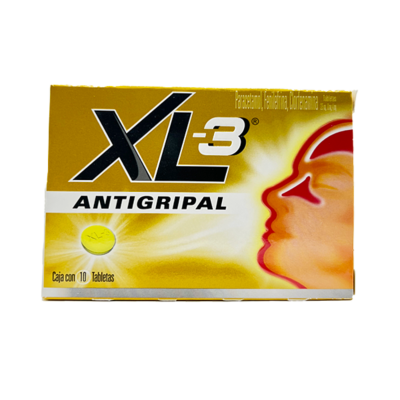 XL 3 ANTIGRIPAL  C/ 8 TAB GENOMMA