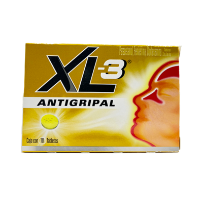 XL 3 ANTIGRIPAL  C/ 8 TAB GENOMMA