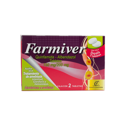 Farmiver 150 mg./200 mg. 2 tablets