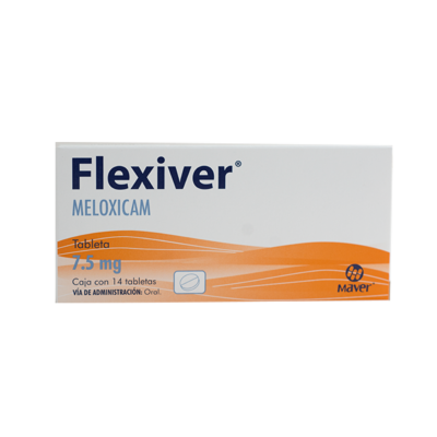 Flexiver 7.5mg. 14 tablets