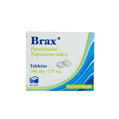 Brax 300mg/275mg. 10 tablets