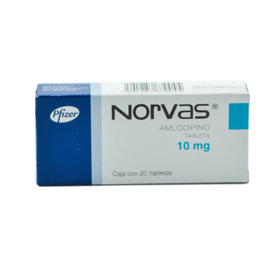 Norvas 10 mg. 20 tablets