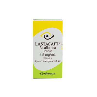 LASTACAFT 2.5 Mg/ml C/ 3 ML SOL ALLERGAN