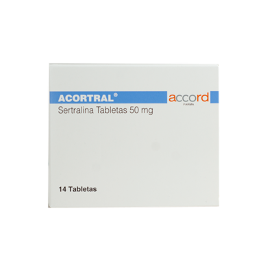 Acortral 50 mg. 14 tablets