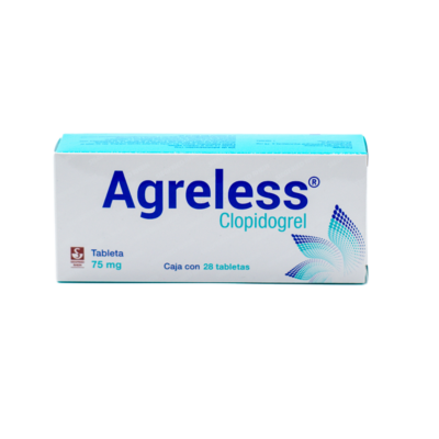 Agreless 75 mg. 28 tablets