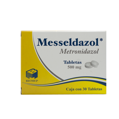 Messeldazol 500 mg. 30 tablets