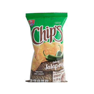 Barcel Jalapeño Chips 60 gr.