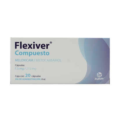 Flexiver Compound 7.5 mg./215 mg. 20 capsules