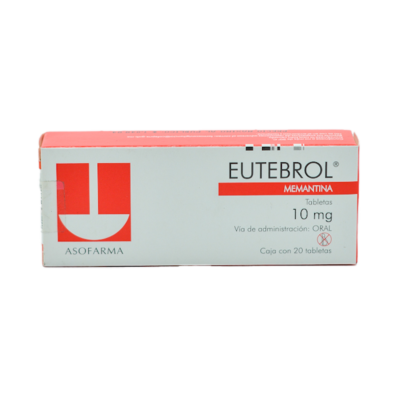 Eutebrol 10 mg. 20 tablets