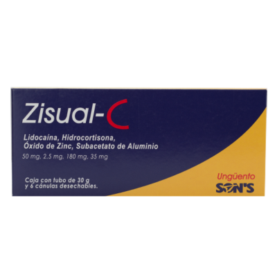 ZISUAL-C 30GR 6 CANULAS QUIMICA SONS