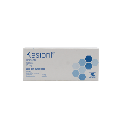 Kesipril 10mg. 30 tablets