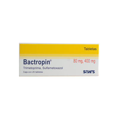 Bactropin 80mg/400mg. 20 tablets