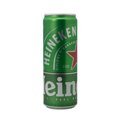 Heineken beer 355 ml. Can.