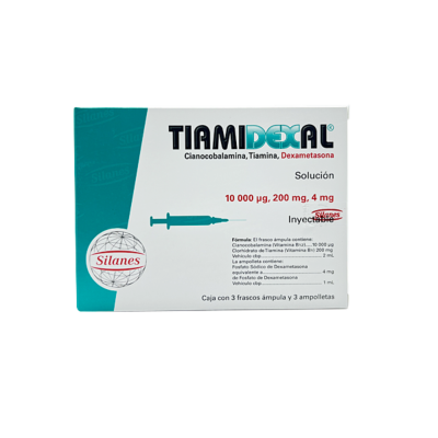 TIAMIDEXAL 3 FCO AMP  C/ 3 AMP SILANES