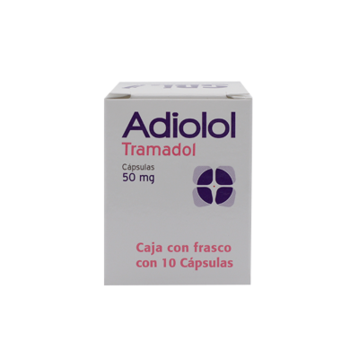 Adiolol 50mg. 10 capsules