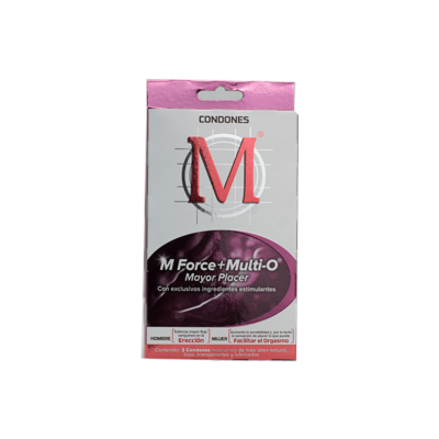 Condoms M Force + Multi O 3 pieces