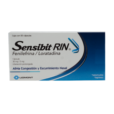 Sensibit Rin 30 mg./5 mg. 20 capsules