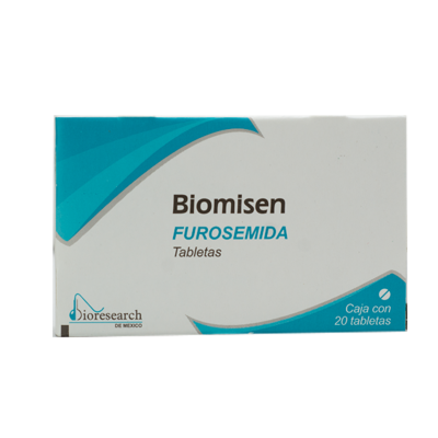 Biomisen 40 mg. 20 tablets